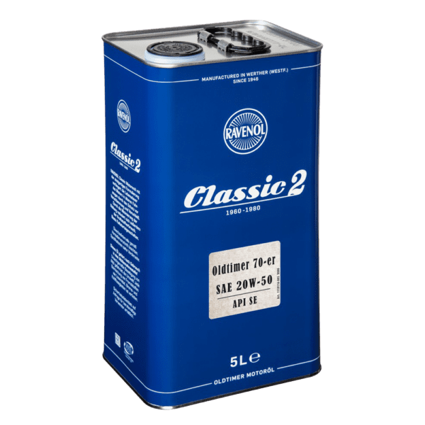 RAVENOL Oldtimer 70-Er SAE 20W-50 API SE 5 L