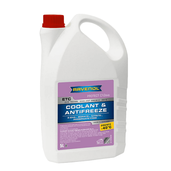Anticongelante refrigerante G12 EVO Ravenol ETC