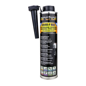 Instrucciones de uso -Abra el tapón y retire el sello protector que asegura la calidad desde la fabricación -Añada al combustible, en un minimo de 40L de combustible (gasolina de 91,95 o 98 Octanos) Archoil AR6400-P MAX
